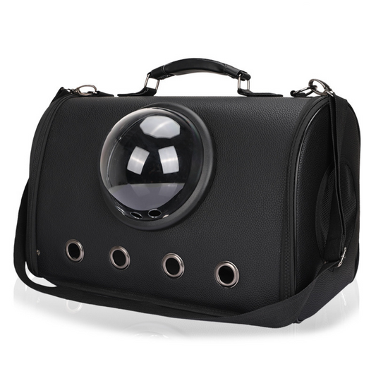 Airline Approved Pet Carrier with Bubble Window for Dogs and Cats up to 15 lbs 1