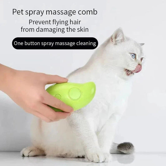 Dog Brush with Massage Function and Steam Technology for All Breeds 1