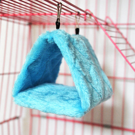 Hanging Parrot Hammock with Winter Warmth for Parrots and Parrotlets 1