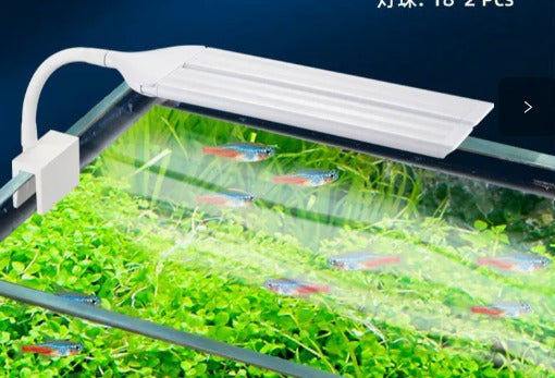 LED Aquarium Light with Full Spectrum and Adjustable Arms for Fish Tanks up to 70cm 1