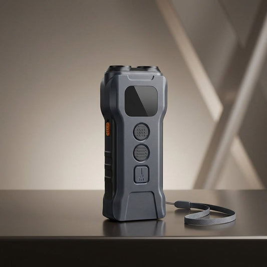 Dog Training Device with Ultrasonic Sound & LED Light (15-30 kHz) | for Effective Bark Control-Training & Behavior Aids-Levereau-Levereau