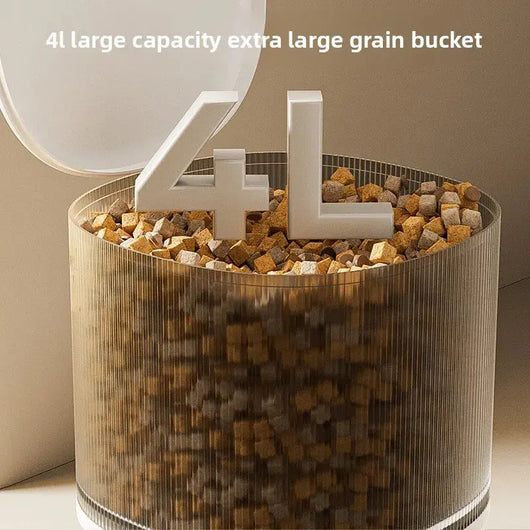 Advanced Automatic Dog Feeder with LCD Controls | Customizable Meal Scheduling for Dogs of All Sizes-Automatic Dog Feeders-Levereau-Default-Levereau