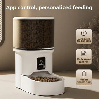 Advanced Automatic Dog Feeder with LCD Controls | Customizable Meal Scheduling for Dogs of All Sizes