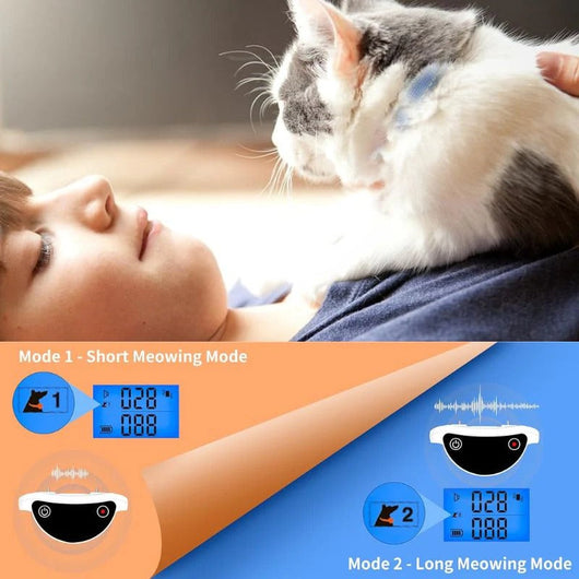 Adjustable Cat Collar with Sound and Vibration Feedback for All Breeds 3