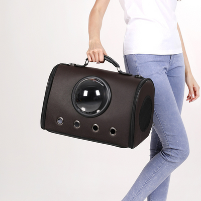 Airline Approved Pet Carrier with Bubble Window for Dogs and Cats up to 15 lbs 0