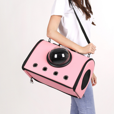 Airline Approved Pet Carrier with Bubble Window for Dogs and Cats up to 15 lbs 2