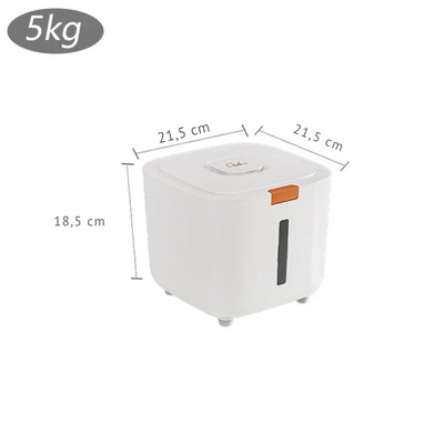 Airtight Dog Food Storage Container with Easy Pour Spout for Dogs and Cats - Holds Up to 25 lbs 0