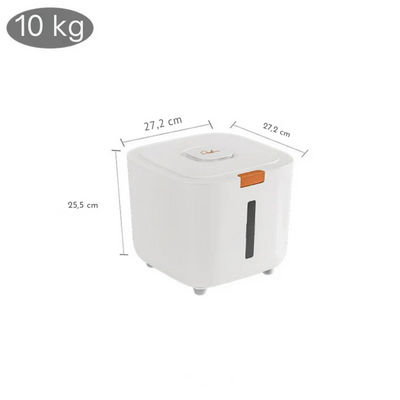 Airtight Dog Food Storage Container with Easy Pour Spout for Dogs and Cats - Holds Up to 25 lbs 9