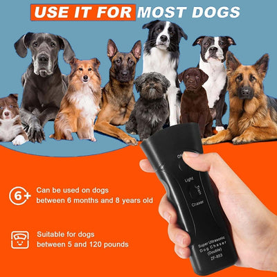 Anti Barking Device with Ultrasonic Sound for Dogs of All Sizes - Portable Dog Barking Deterrent 1