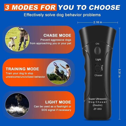 Anti Barking Device with Ultrasonic Sound for Dogs of All Sizes - Portable Dog Barking Deterrent 4