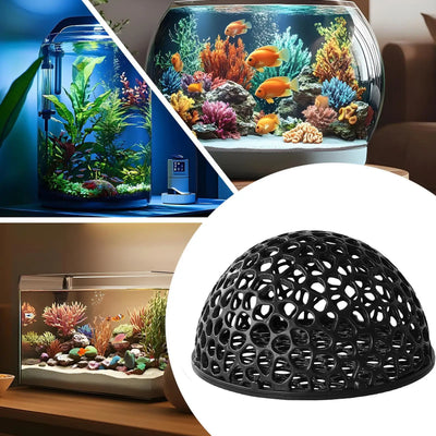 Aquarium Decor Shrimp Cave with Porous Design for Betta and Shrimp Hiding Spots 5