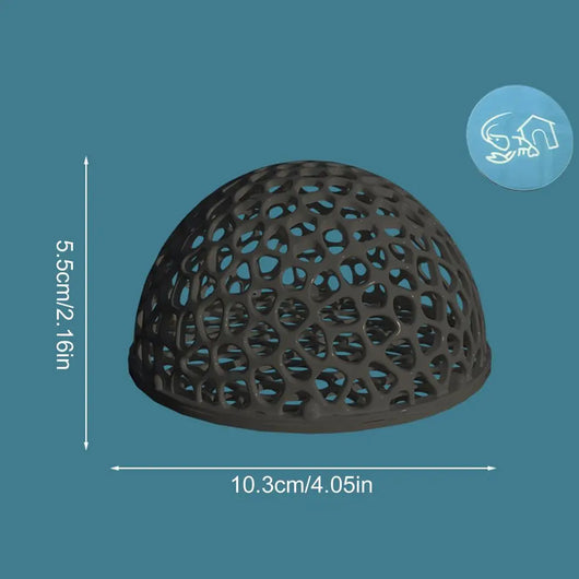 Aquarium Decor Shrimp Cave with Porous Design for Betta and Shrimp Hiding Spots 6