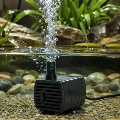 Aquarium Pump with Adjustable Flow and Low Noise Operation for Fish Tanks and Mini Fountains 50