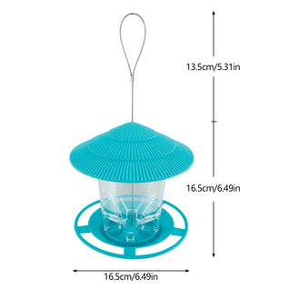 Automatic Bird Feeder with Large Capacity and Weather-Resistant Design for Outdoor Use