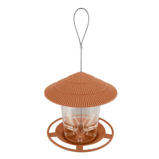 Automatic Bird Feeder with Large Capacity and Weather-Resistant Design for Outdoor Use