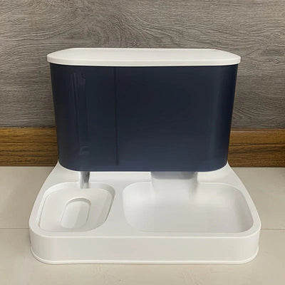 Automatic Cat Feeder and Water Dispenser with Gravity System for All Cat Sizes 3