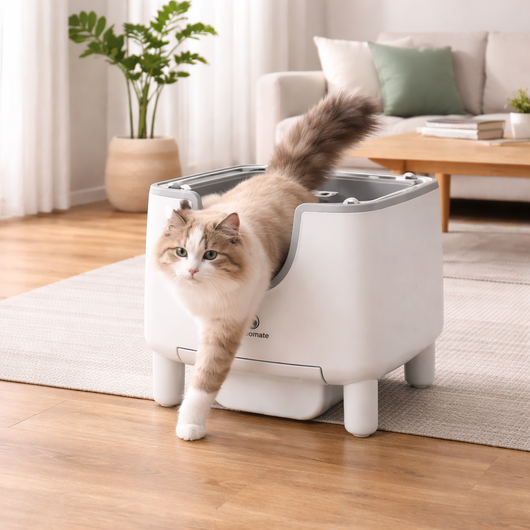 Automatic Cat Litter Box with Odor Control and Smart Sensors for All Cat Sizes 1