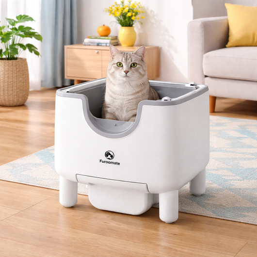 Automatic Cat Litter Box with Odor Control and Smart Sensors for All Cat Sizes 3