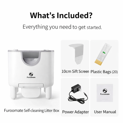 Automatic Cat Litter Box with Odor Control and Smart Sensors for All Cat Sizes 5