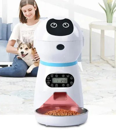 Automatic Dog Feeder with Digital Controls | for All Dog Sizes and Precise Meal Scheduling 2