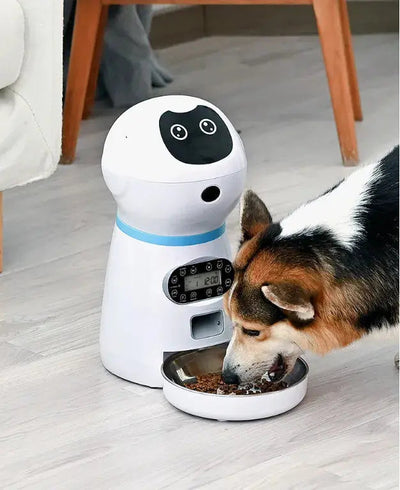 Automatic Dog Feeder with Digital Controls | for All Dog Sizes and Precise Meal Scheduling 4