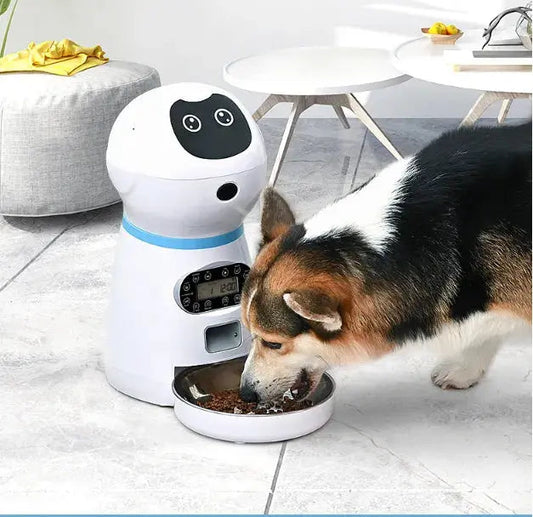 Automatic Dog Feeder with Digital Controls | for All Dog Sizes and Precise Meal Scheduling 5