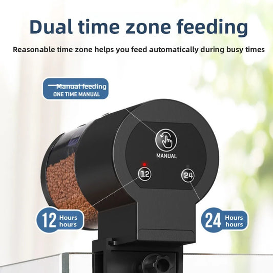 Automatic Fish Feeder with Adjustable Timer for Freshwater and Saltwater Aquariums 1