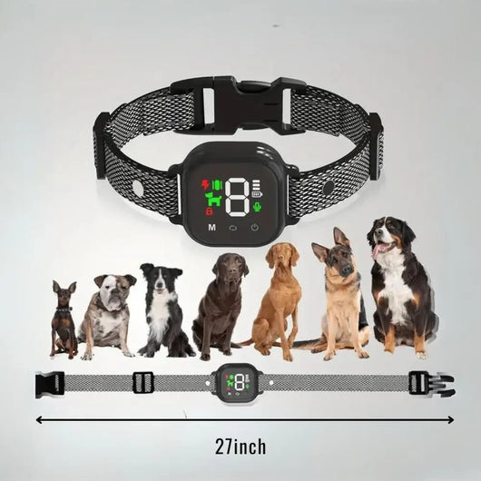 BarkPro | Dog Bark Collar with Adjustable Shock Modes and Rechargeable Battery for All Dog Sizes-Bark Collars-Levereau-Default-Levereau