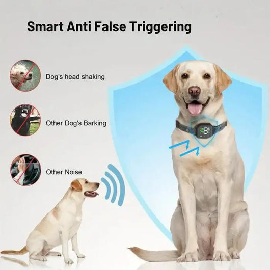 BarkPro | Dog Bark Collar with Adjustable Shock Modes and Rechargeable Battery for All Dog Sizes-Bark Collars-Levereau-Default-Levereau