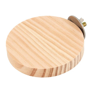 Bird Perch Stand with Durable Wood for Parrots and Small Animals