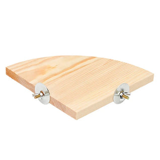 Bird Perch Stand with Durable Wood for Parrots and Small Animals