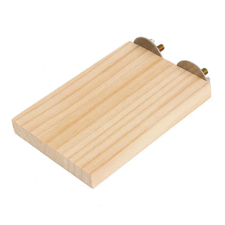 Bird Perch Stand with Durable Wood for Parrots and Small Animals