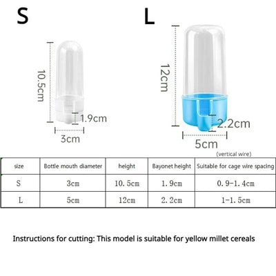 Bird Water Dispenser with Automatic Feature and Hygienic Design for Small Birds 5