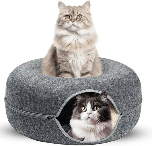 Cat Bed with Cozy Cave Design | for Indoor Cats Seeking Comfort and Security 3