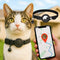 Cat GPS Tracker Collar with Quick Release Closure and Reflective Design for Outdoor Safety