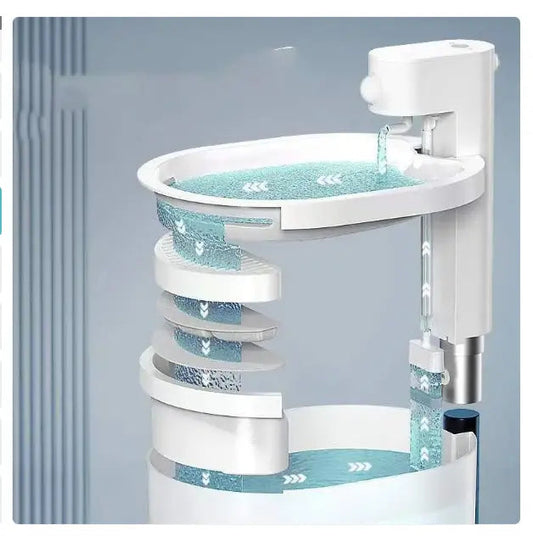 Cat Water Fountain with Filtered Automatic Circulation | for Dogs and Cats-Pet Water Fountains-Levereau-Default-Levereau