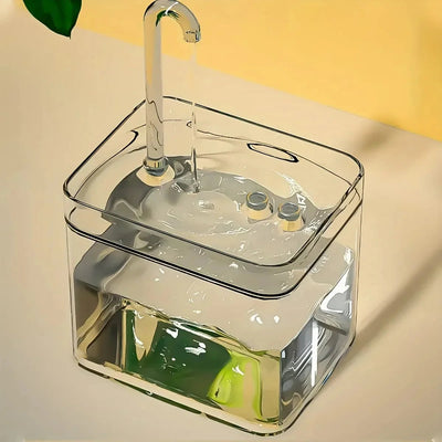 Cat Water Fountain with Recirculation Filter and Ultra-Quiet Operation for Healthy Hydration 4