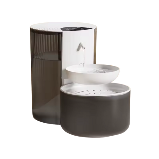 Cat Water Fountain with Triple Filtration System for All Cat Sizes - Quiet Operation 0