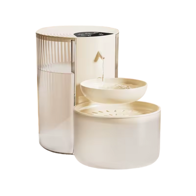 Cat Water Fountain with Triple Filtration System for All Cat Sizes - Quiet Operation 2