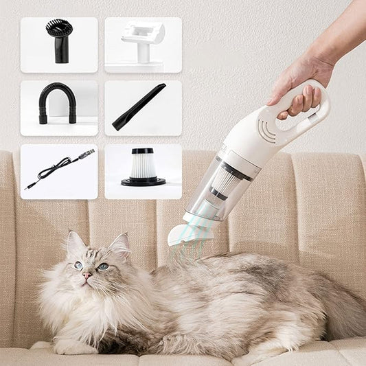 Cordless Vacuum Cleaner for Pet Hair with HEPA Filter and 4 Attachments for All Pet Sizes 4