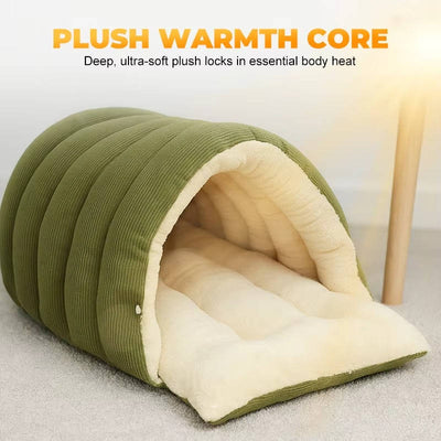 CozyPaw | Removable Fleece Cat Bed with Non-Slip Base for Indoor Cats and Small Dogs 1
