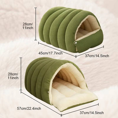 CozyPaw | Removable Fleece Cat Bed with Non-Slip Base for Indoor Cats and Small Dogs 5
