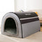 CozyPaw | Warm Folding Dog House Bed for Small and Medium Dogs — 100% Cotton, Machine Washable