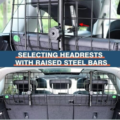 Dog Barrier with Easy Installation and Durable Design for SUVs and Cars-Dog Barriers-Levereau-Default-Levereau