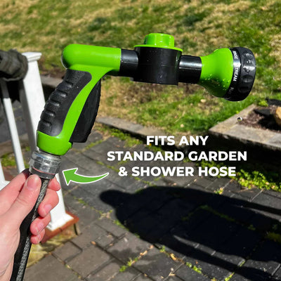 Dog Bath Sprayer with Universal Hose Attachment for All Dog Sizes-Bathing Supplies-Levereau-Green (Most sold)-Levereau