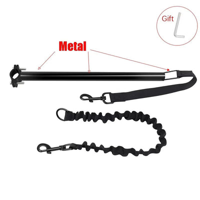 Dog Bicycle Leash with Adjustable Distance Control and Elastic Design for Safe Riding 4