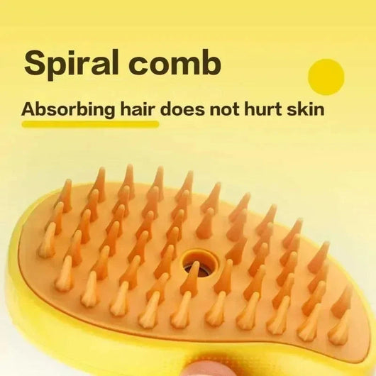 Dog Brush with Massage Function and Steam Technology for All Breeds 2