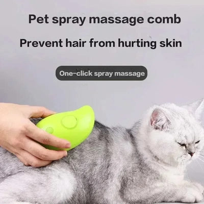 Dog Brush with Massage Function and Steam Technology for All Breeds 4