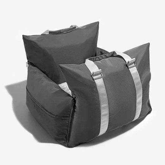 Dog Car Seat with Waterproof Fabric and Cushioned Interior for Small to Medium Dogs 2