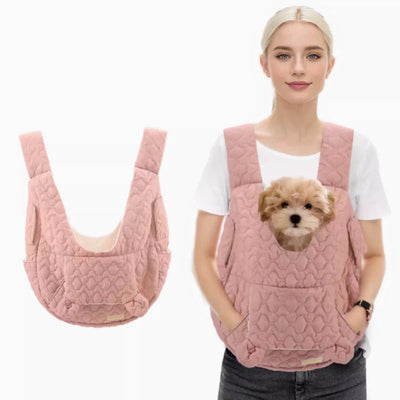 Dog Carrier Bag with Adjustable Straps and Safety Belt for Small Dogs 3